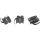 InLine® Crimpstecker Cat.6A RJ45 geschirmt, 3-teilig schwarz 10er Pack