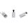 InLine® Crimpstecker Cat.6A RJ45 geschirmt, 3-teilig grau 100er Pack