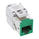 InLine® Keystone RJ45 Buchse, geschirmt, Cat.6A,...