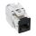 InLine® Keystone RJ45 Buchse, geschirmt, Cat.6A, schwarz 8er Pack