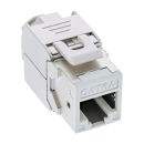 InLine® Keystone RJ45 Buchse, geschirmt, Cat.6A,...