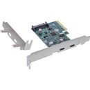 InLine® Schnittstellenkarte, PCIe x4, USB 3.2 Gen.2,...