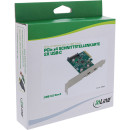 InLine® Schnittstellenkarte, PCIe x4, USB 3.2 Gen.2, 2x USB-C