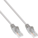 InLine® Patchkabel, U/UTP, Cat.5e, grau, 10m, AWG26,...