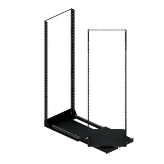 19" ausziehbares und drehbares Rack-System mit 190kg Kapazität - 32RU