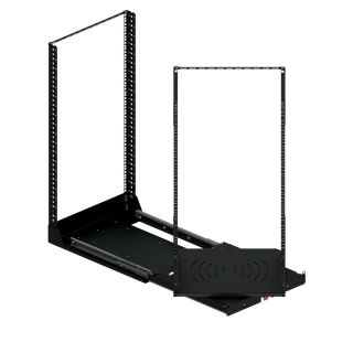 19" ausziehbares und drehbares Rack-System mit 190kg Kapazität - 20RU