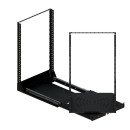 19" ausziehbares und drehbares Rack-System mit 190kg...