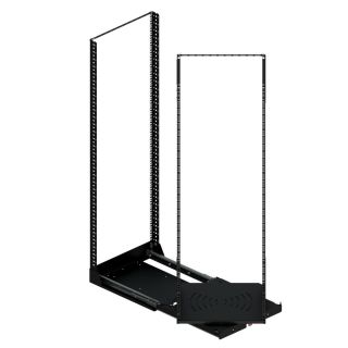 19" ausziehbares und drehbares Rack-System mit 190kg Kapazität - 32RU