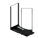 19" ausziehbares und drehbares Rack-System mit 190kg...