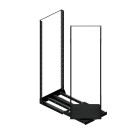 19" ausziehbares und drehbares Rack-System mit 250kg...