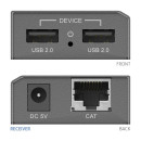 USB 2.0 CAT Extender mit voller Bandbreite