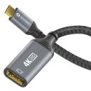 USB-C zu DisplayPort Adapter - 4K60, 21.6Gbps -...