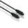 HDSupply 5,0mm Toslink Kabel, Stecker auf Stecker, 1,00m