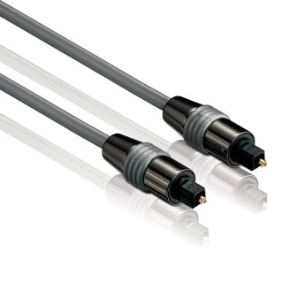 HDSupply 6,0mm Toslink Kabel, Stecker auf Stecker, 10,0m