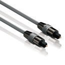 HDSupply 6,0mm Toslink Kabel, Stecker auf Stecker, 1,50m