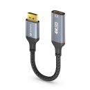 DisplayPort auf HDMI Adapter - 4K60 - grau/schwarz - 0.10m