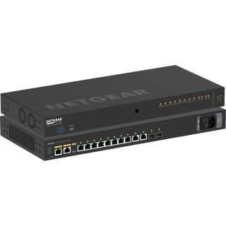 NETGEAR - M4250 12-Port 10G2F PoE+ Stapelbarer Managed Switch (125W PSU)