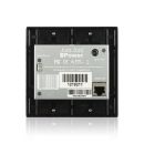 3G PoE 4K HDMI 2-Gang Wallplate Transmitter, schwarz - 3G...