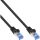 InLine® Patchkabel, Cat.6A, S/FTP, TPE (LSZH), CCA, schwarz, 1,5m