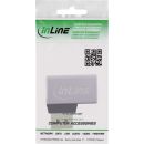 InLine® DisplayPort 1.4 Adapter, DisplayPort Stecker / Buchse, 90° links, 8K UHD