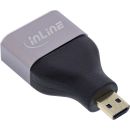 InLine® HDMI Adapter, HDMI A Buchse / Micro HDMI D...