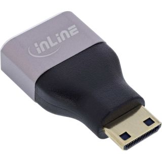 InLine® HDMI Adapter, HDMI A Buchse / Mini HDMI C Stecker, 8K UHD