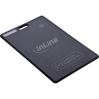 InLine® Wallet Finder, smarte Karte für die Geldbörse, Qi-Aufladung,100mAh, IPX5