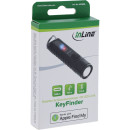 InLine® KeyFinder, smarter Schlüsselanhänger mit LED-Licht, 300mAh, IP65