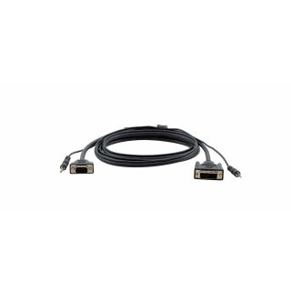 DVI-I / HD15 mit 3.5 mm / 2x Cinch  - Stecker/Stecker  - 10.7 m