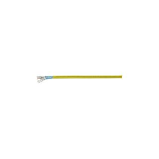 CAT6A Dual F/FTP 650 MHz 23 AWG Kabel  - Raucharm und halogenfrei  - 500 m Rolle