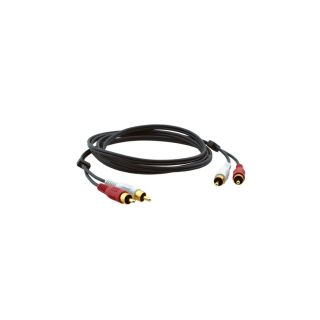 2 RCA (M) to 2 RCA (M) Molded Audio Cable