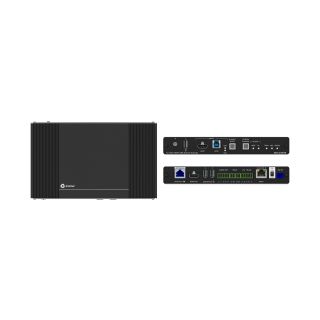 2x1 4K60 HDMI/USB Switcher Extender over 100m HDBaseT 3.0