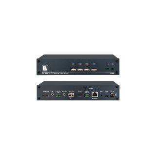 4K 60 4:2:0 MM/SM LWL-Empfänger mit USB, Ethernet, RS-232, IR und Stereo-Audio über HDBaseT 2.0 mit Ultra-Reichweite