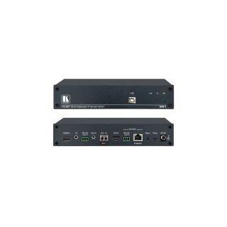 4K 60 4:2:0 HDMI MM/SM LWL-Übertrager mit USB, Ethernet, RS-232, IR und Stereo-Audio über HDBaseT 2.0 mit Ultra-Reichweite