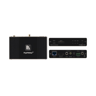 4K60 4:2:0 HDMI-Empfänger mit RS-232-, IR - und Stereo-Audio-Extraktion über Long-Reach HDBaseT