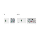 US-D-size Wall-Plate Receiver with White Decora®...