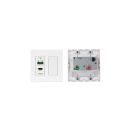 EU & UK-size Wall-Plate Receiver, with EU & UK...