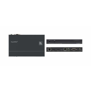 2x1 Eingangs-Umschalter und Twisted Pair HDBaseT Übertrager für HDMI, RS-232, Ethernet und IR