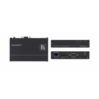 Übertrager für 4K 60 UHD HDMI, RS-232 und IR über HDBaseT Twisted Pair (gr. Reichweite)