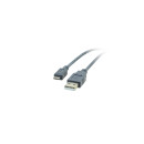 USB 2.0 Kabel  A Stecker auf Micro-B Stecker  - 4.6 m