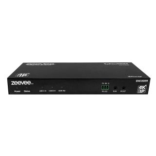 ZyPerUHD60 Encoder, 3x1 Switching Input, Dual LAN with Dante