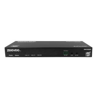 ZyPerUHD60 Encoder, 3x1 Switching Input, Dual LAN with Integrated Management