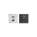 Passive Wall Plate  - 15-pin HD, 3.5mm Audio & HDMI  - Decora™ or similar frame  - US  - white