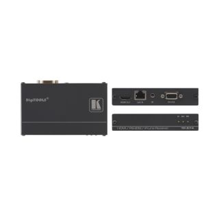 Twisted Pair Empfänger für HDMI (HDCP 2.2), RS-232 und IR