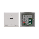 US-size Wall-Plate Transmitter, with White 1-gang Design...