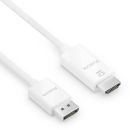 Premium Active 4K DisplayPort / HDMI Kabel - 3.00m,...