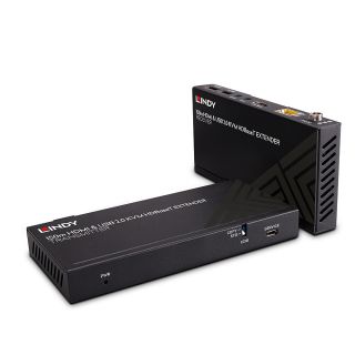 150m Cat.6 HDBaseT KVM Extender, HDMI 4K60, USB 2.0 & IR