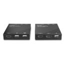 120m Cat.6 KVM Extender, HDMI & USB