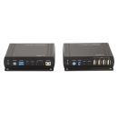 140m Cat.6 DVI-D KVM Extender, USB 2.0, Audio & RS232