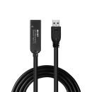 10m USB 3.0 Aktivverlängerung Typ A an C